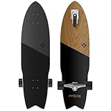 Street Surfing Shark Attack Longboard Casterboard Surf Carving Cruiser 9.6 x 36