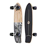 FLOW Surf Skates Swell 33' Surf Skateboard with Carving Truck Complete