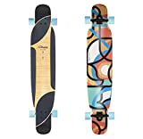 Loaded Boards Bhangra V2 Bamboo Longboard Skateboard Complete (77a 4 President, Flex