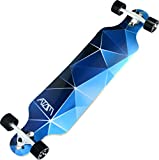 Atom Longboards Atom Drop Through Longboard - 40', Blue Geo