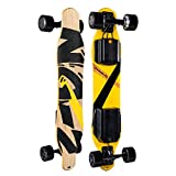 SWAGSKATE NG2 38” A.I. Powered Electric Longboard Skateboard Hands-Free or Remote Control 900W Dual-Hub Brushless Motor 3.5” x 52mm PU Wheels