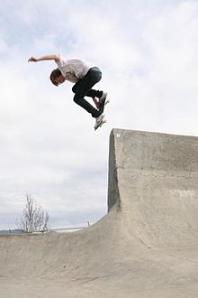 Darkside of the moon skateboarding